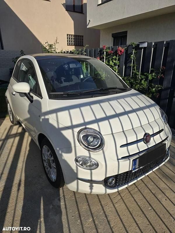Culoarealb Utilizat 2024 Fiat 500 Dolcevita Hatchback | 12.300 EUR (Preț OK) - Imagine 1/4
