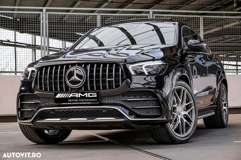 Culoarenegru Utilizat 2021 Mercedes GLE53 AMG AMG SUV | 74.500 EUR (Preț bun) - Imagine 1/4