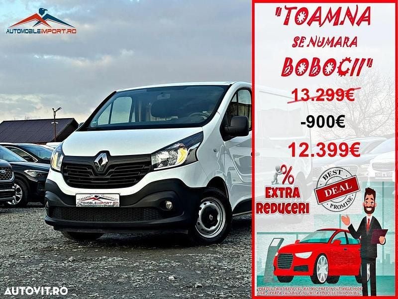 Alb Utilizat 2019 Renault Trafic Komfort Van | 12.399 EUR (Super Preț) - Imagine 1/4