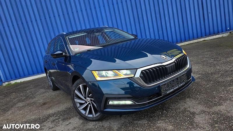 Culoarealbastru Second-hand 2022 Skoda Octavia Style Break | 16.990 EUR (Preț OK) - Imagine 1/4