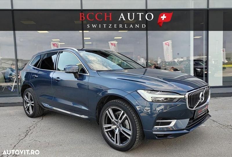 Culoarealbastru Utilizat 2021 Volvo XC60 Inscription SUV | 44.079 EUR (Scump) - Imagine 1/4
