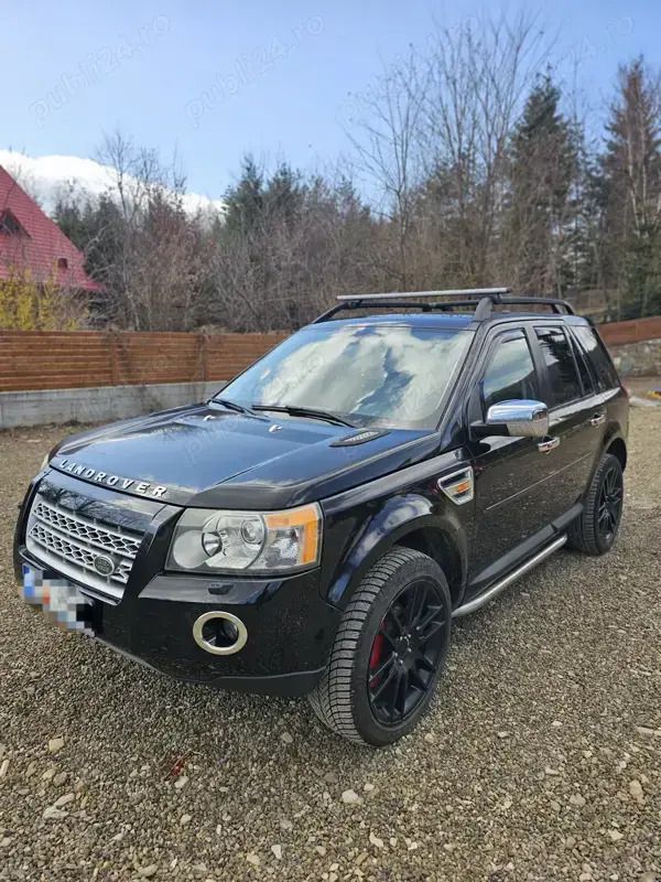 Negru Utilizat 2008 Land Rover Freelander 2 SUV | 5.000 EUR - Imagine 1/4