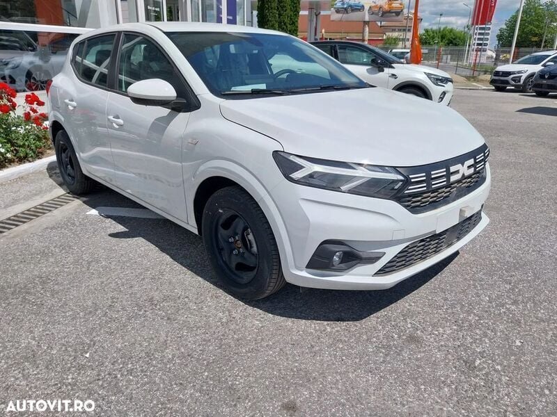 Alb Utilizat 2023 Dacia Sandero Expression Hatchback | 14.278 EUR (Puțin scump) - Imagine 1/4