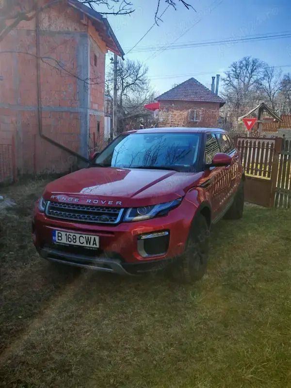 Second-hand Land Rover Range Rover evoque 150 CP (110 kW) 2015 Rosu SUV