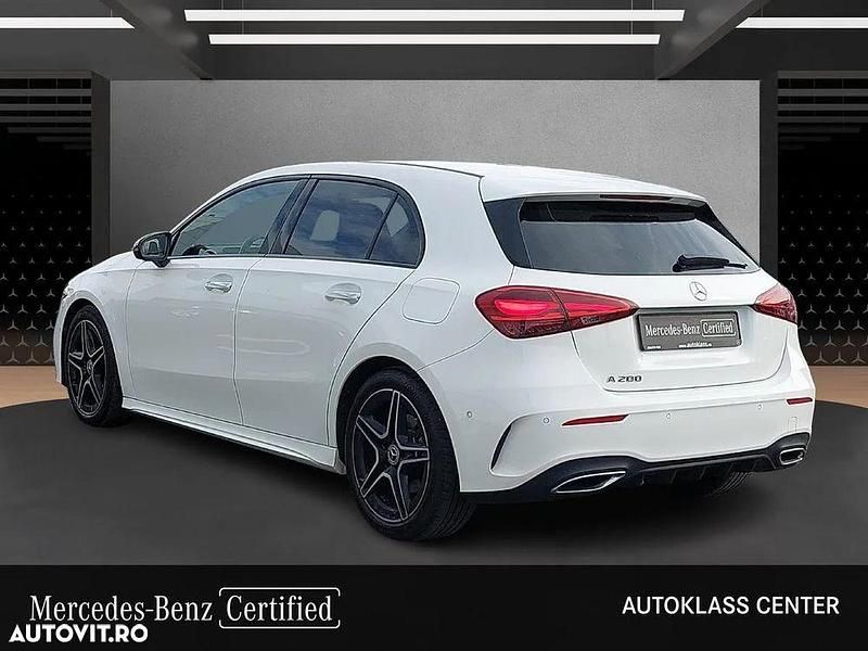 Second-hand Mercedes A200 163 CP (119 kW) 2023 Culoarealb Hatchback