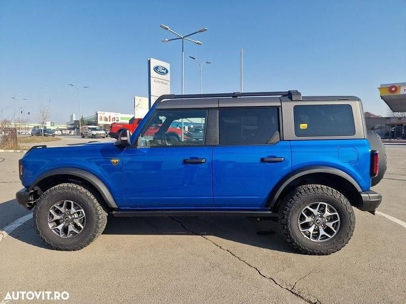 Second-hand Ford Bronco 335 CP (246 kW) 2023 Albastru SUV