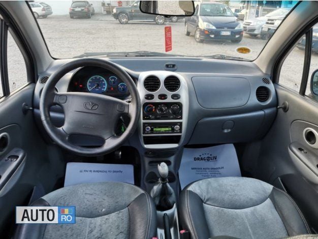 Second-hand Chevrolet Matiz 85 CP (62 kW) 2005 Argintiu Hatchback