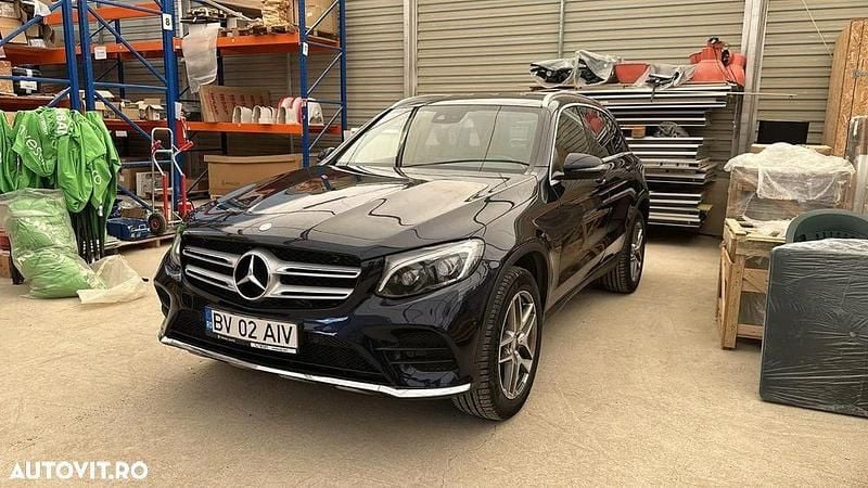 Albastru Utilizat 2015 Mercedes GLC250 SUV | 16.500 EUR (Preț OK) - Imagine 1/4