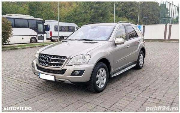 Gri Utilizat 2008 Mercedes ML320 SUV | 13.990 EUR - Imagine 1/4