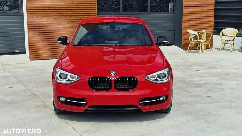 Rosu Utilizat 2012 BMW 118 Sport Line Hatchback | 6.900 EUR (Preț bun) - Imagine 1/4