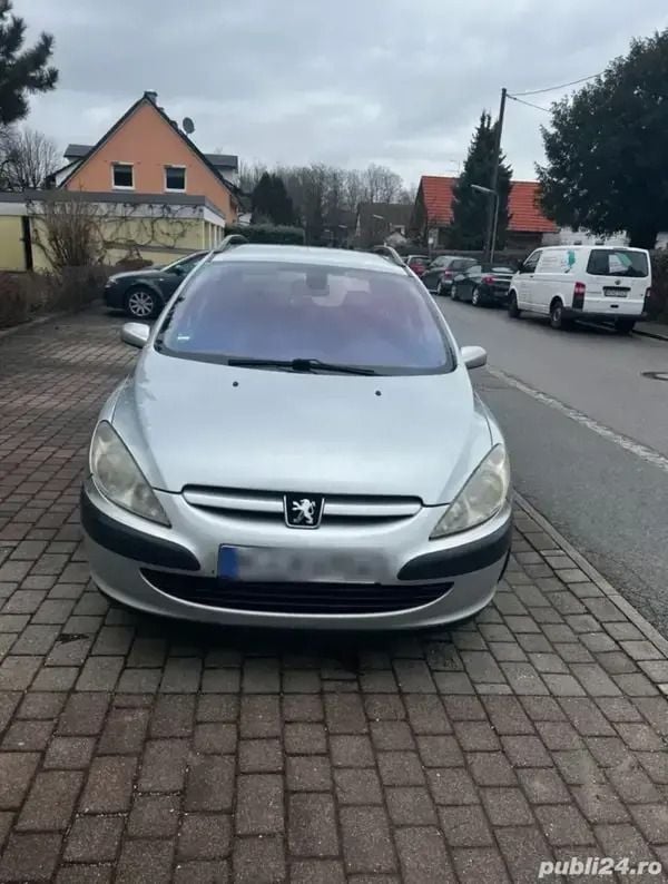 Gri Utilizat 2003 Peugeot 307 Break | 650 EUR (Preț bun) - Imagine 1/4