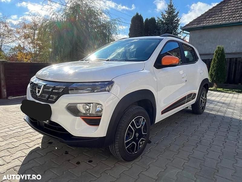 Culoarealb Utilizat 2022 Dacia Spring Hatchback | 8.600 EUR (Preț OK) - Imagine 1/4