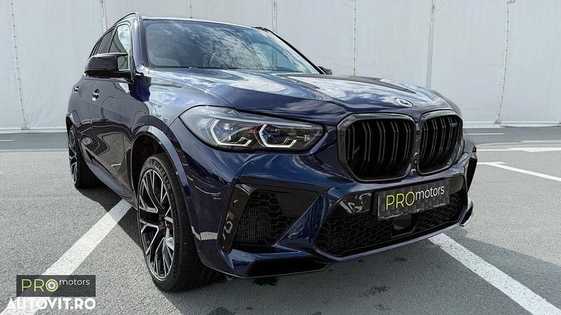 Culoarealbastru Utilizat 2021 BMW X5 M SUV | 81.900 EUR - Imagine 1/4