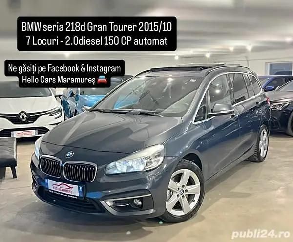 Utilizat 2015 BMW 218 Gran Tourer Luxury Line Monovolum | 11.990 EUR - Imagine 1/4
