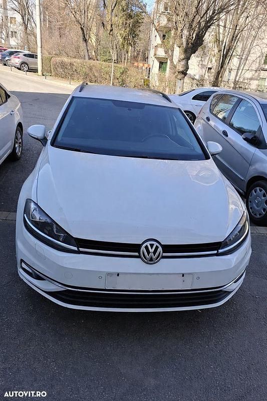 Second-hand VW Golf VII Comfortline 115 CP (84 kW) 2018 Culoarealb Break
