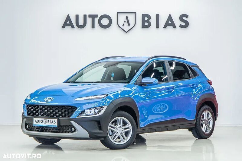 Albastru Utilizat 2021 Hyundai Kona SUV | 14.449 EUR (Preț OK) - Imagine 1/4