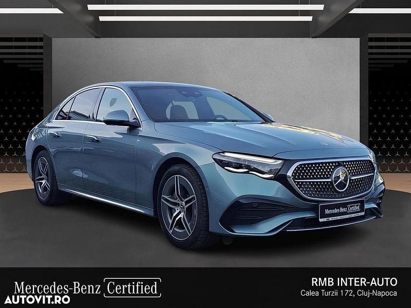 Second-hand Mercedes E300 AMG line 313 CP (230 kW) 2024 Culoareverde Berlinǎ