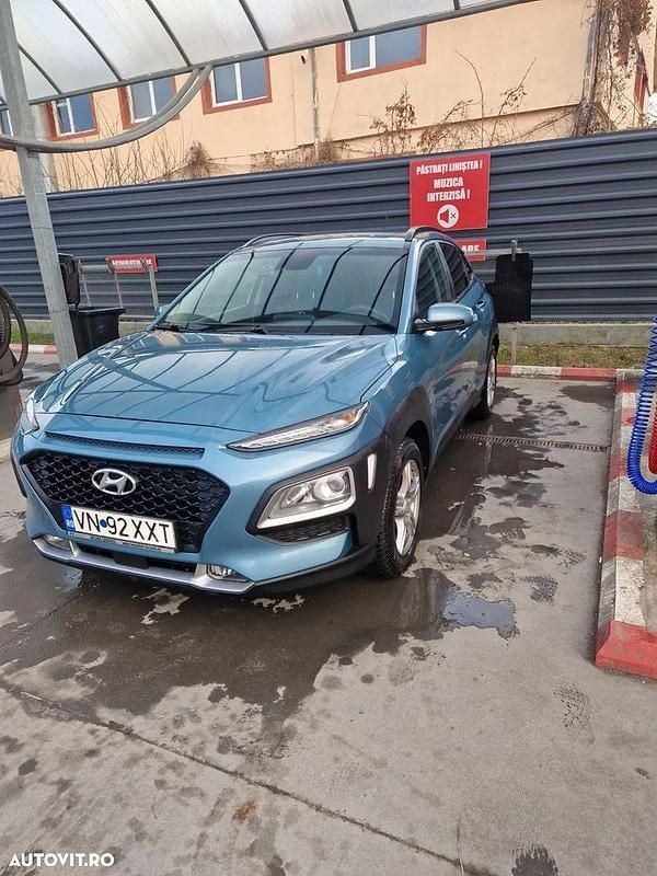 Culoarealbastru Second-hand 2020 Hyundai Kona SUV | 13.750 EUR (Preț OK) - Imagine 1/4