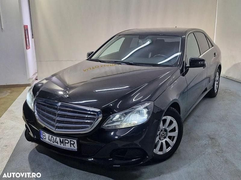 Second-hand Mercedes E200 136 CP (100 kW) 2016 Culoarenegru Berlinǎ