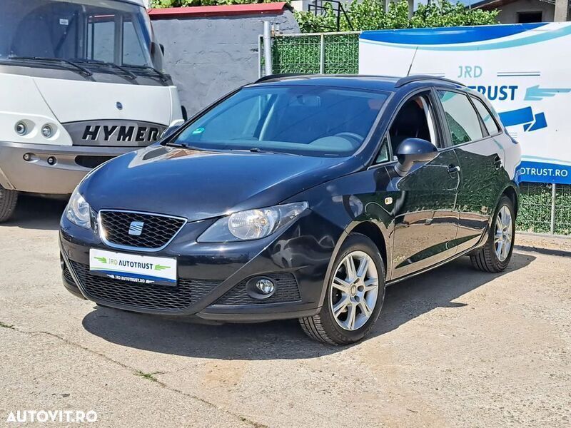 Negru Utilizat 2012 Seat Ibiza Ecomotive | 3.900 EUR (Preț OK) - Imagine 1/4