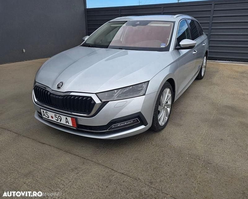 Culoareargint Utilizat 2021 Skoda Octavia SportLine Break | 17.700 EUR (Preț OK) - Imagine 1/4