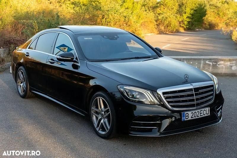 Culoarenegru Utilizat 2019 Mercedes S450 Berlinǎ | 23.500 EUR - Imagine 1/4