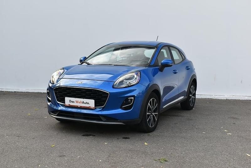 Albastru mediu normal Utilizat 2020 Ford Puma Gen-E Titanium | 12.900 EUR (Preț OK) - Imagine 1/4