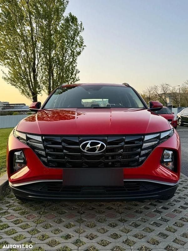 Rosu Utilizat 2021 Hyundai Tucson Style SUV | 22.500 EUR (Preț bun) - Imagine 1/4