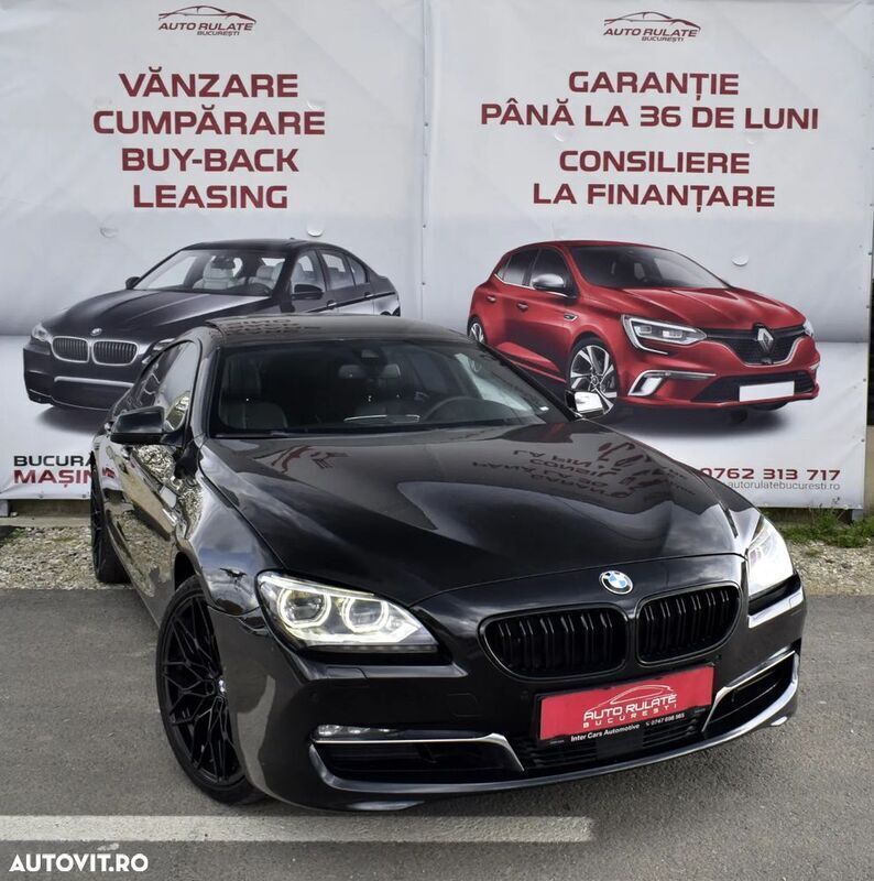 Negru Utilizat 2014 BMW 640 M Sport Coupe | 19.950 EUR - Imagine 1/4