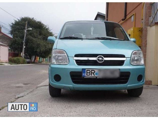 Second-hand Opel Agila 75 CP (55 kW) 2004 Albastru marin Hatchback