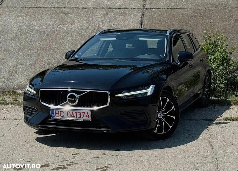 Negru Utilizat 2019 Volvo V60 Momentum Break | 17.500 EUR (Puțin scump) - Imagine 1/4