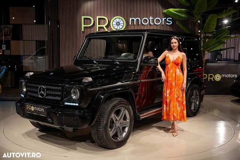 Second-hand Mercedes G500 422 CP (310 kW) 2016 Culoarenegru SUV
