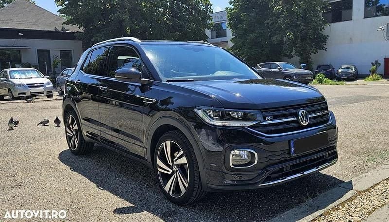 Negru Utilizat 2019 VW T-Cross Style SUV | 18.400 EUR (Preț bun) - Imagine 1/4