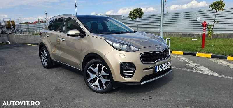 Culoaregalbeuriu Utilizat 2017 Kia Sportage GT-Line SUV | 16.500 EUR (Puțin scump) - Imagine 1/4