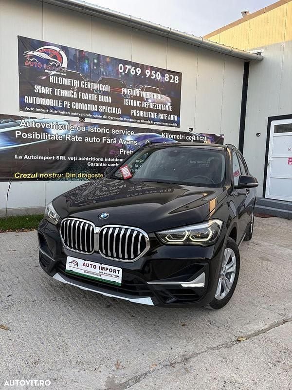 Culoarenegru Utilizat 2020 BMW X1 xLine SUV | 18.650 EUR (Super Preț) - Imagine 1/4