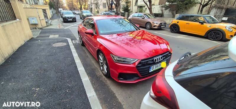 Rosu Utilizat 2018 Audi A7 Hatchback | 38.900 EUR (Scump) - Imagine 1/4