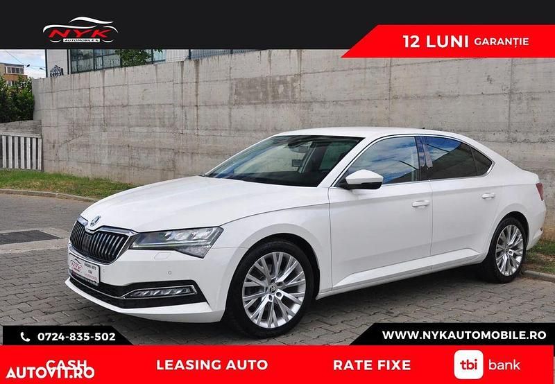 Culoarealb Utilizat 2020 Skoda Superb Ambition Berlinǎ | 18.000 EUR (Preț OK) - Imagine 1/4