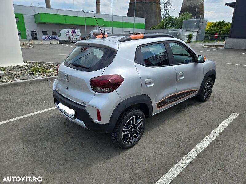 Gri Utilizat 2022 Dacia Spring Expression Hatchback | 7.900 EUR (Super Preț) - Imagine 1/4