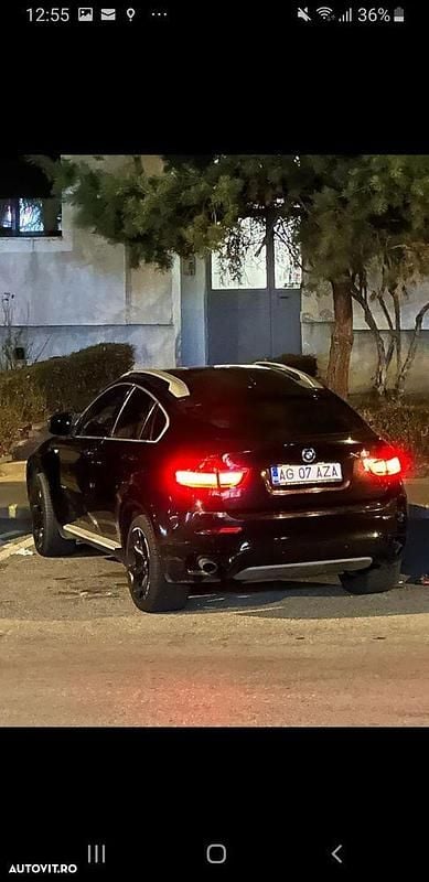 Negru Utilizat 2010 BMW X6 SUV | 11.000 EUR (Preț bun) - Imagine 1/4