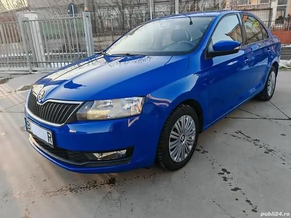 Albastru Utilizat 2019 Skoda Rapid Ambition Berlinǎ | 7.900 EUR (Preț OK) - Imagine 1/4