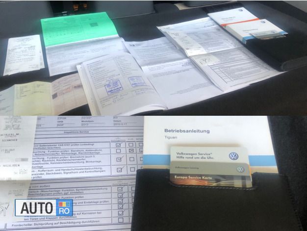 Second-hand VW Tiguan 177 CP (130 kW) 2013 Alb SUV