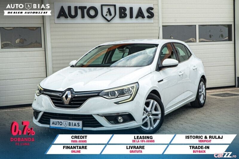 Alb Utilizat 2018 Renault Mégane IV Intens Berlinǎ | 12.449 EUR (Preț bun) - Imagine 1/4