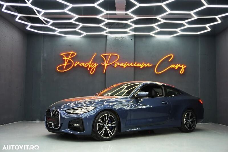 Albastru Utilizat 2021 BMW 430 Coupe | 39.900 EUR - Imagine 1/4