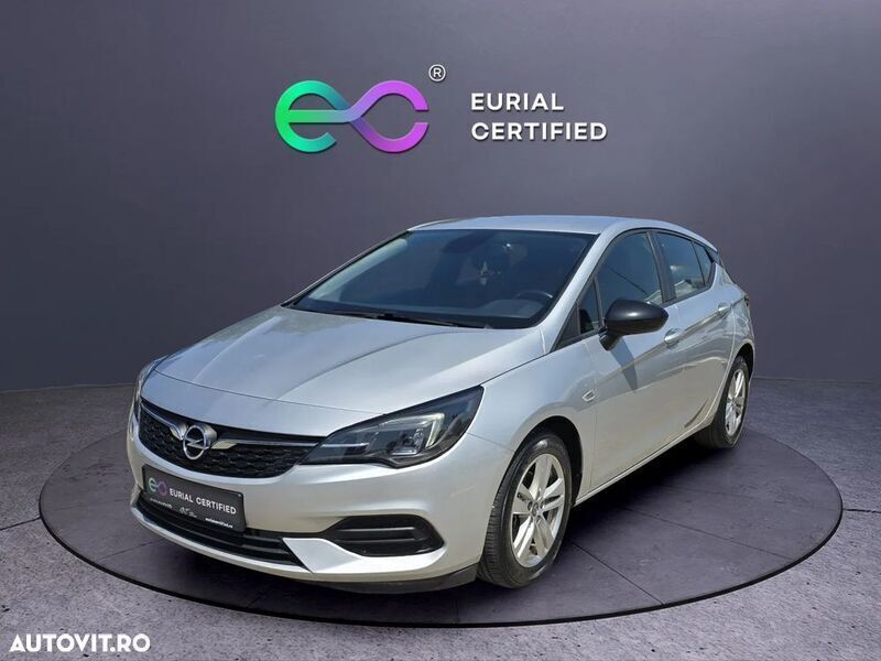 Argint Utilizat 2021 Opel Astra Edition Hatchback | 11.692 EUR (Puțin scump) - Imagine 1/4