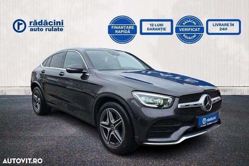 Negru Utilizat 2020 Mercedes GLC300 SUV | 42.900 EUR - Imagine 1/3