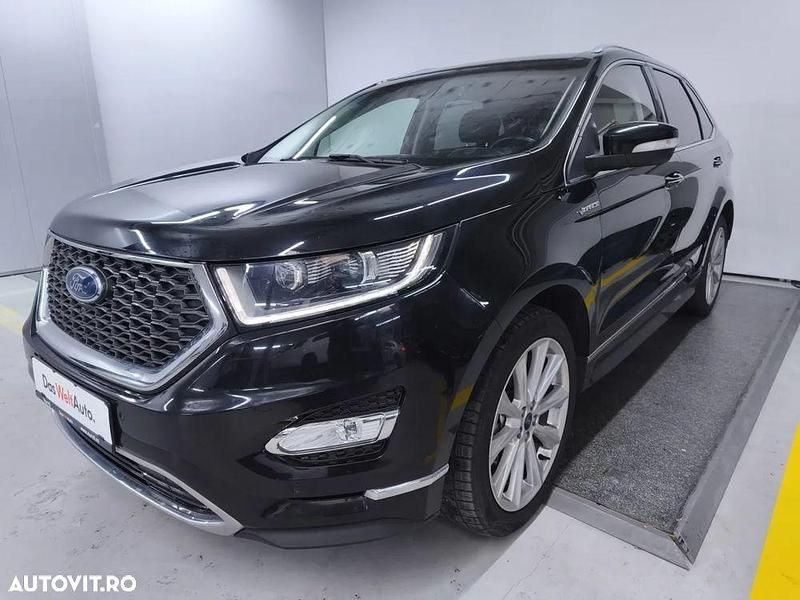 Culoarenegru Utilizat 2018 Ford Edge Vignale SUV | 15.729 EUR (Preț bun) - Imagine 1/4