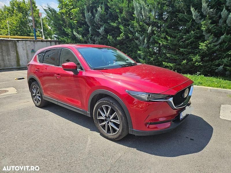 Rosu Utilizat 2018 Mazda CX-5 SUV | 20.500 EUR (Scump) - Imagine 1/4