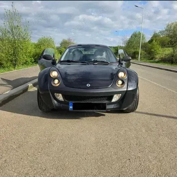 Negru Utilizat 2005 Smart Roadster Cabrio | 3.700 EUR - Imagine 1/4