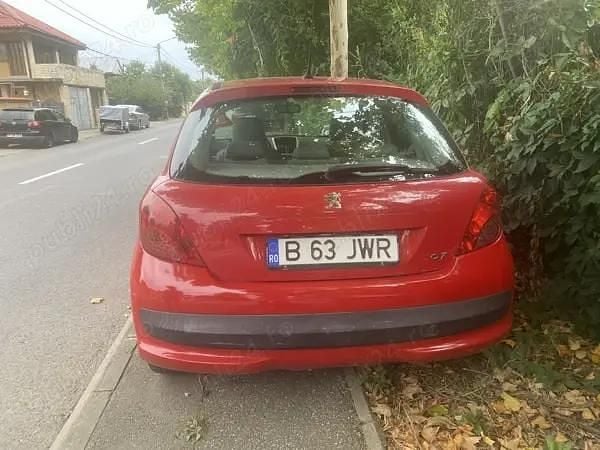 Second-hand Peugeot 207 70 CP (51 kW) 2007 Culoarerosu Hatchback
