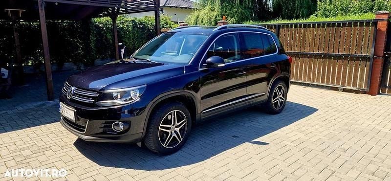 Negru Utilizat 2011 VW Tiguan Trendline SUV | 7.400 EUR (Preț OK) - Imagine 1/4